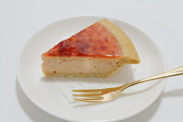 ストロベリーチーズケーキタルト
