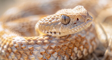 Fototapeta premium Portrait of a snake