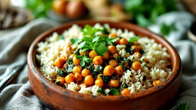 Chickpea Curry with Rice: A Flavorful and Healthy Vegetarian Meal