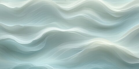 Obraz premium Creamy light blue texture with soft waves.
