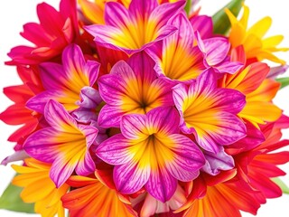 Obraz premium Floral Sketch on Canvas with Intricate Patterns