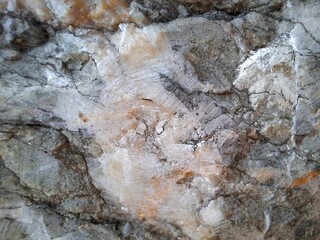 A beautiful of granite. Grey Rock. Stone.