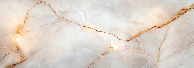 Fototapeta premium White gold marble texture pattern background with high resolution design for cover book or brochure, poster, wallpaper background or realistic business