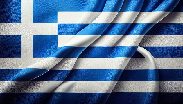 3D Flagge Griechenland