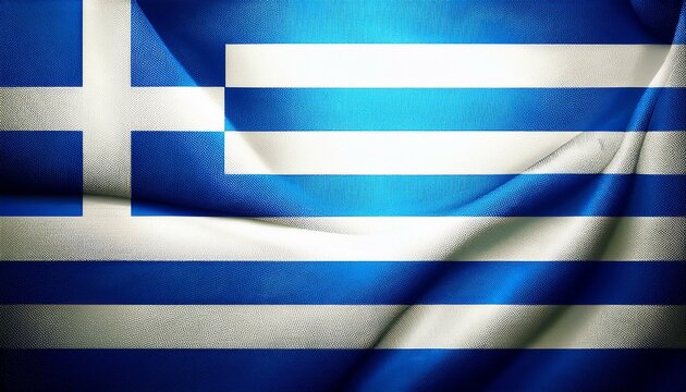 3D Flagge Griechenland