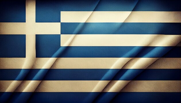 3D Flagge Griechenland