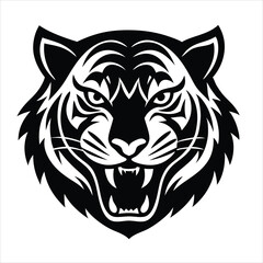 tiger head vector