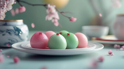 Chinese New Year Lantern Festival dumplings