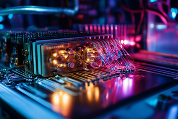 Inventories of quantum computer cores in high technology