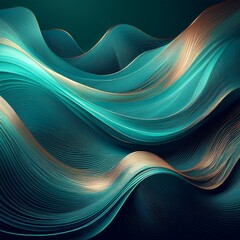 wavy lines on dark backdrop with thin abstract stripes graphic resource background banner

