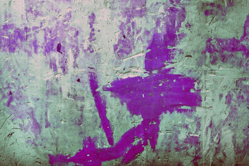 vieux mur de plâtre avec traces de peinture 