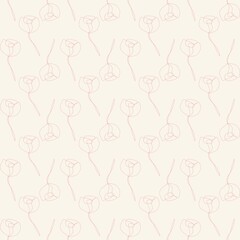 seamless pattern with Rose