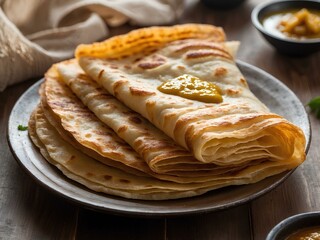 Experience the Deliciousness of Malaysian Roti Canai: How to Create Authentic, Flaky Flatbread That’s Crispy on the Outside and Soft on the Inside