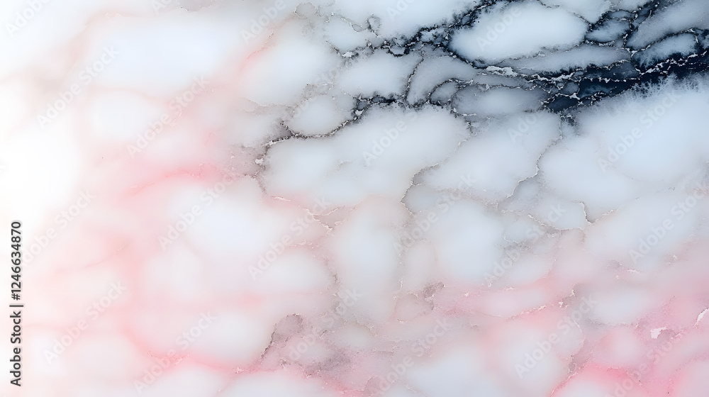 Poster pink white black marble texture with smooth gradients and abstract patterns for backgrounds