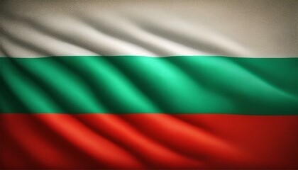 Obraz premium 3D Flagge Bulgarien