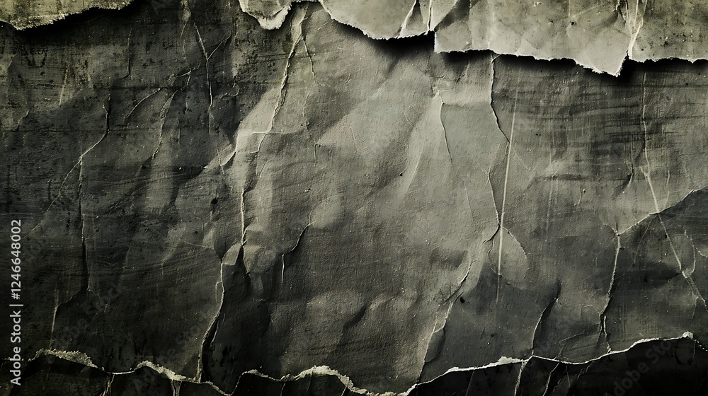 Poster grunge background with burnt paper and space for text or image