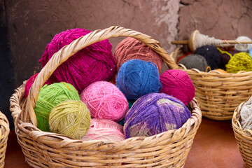 These hand-spun and naturally dyed yarns are crafted by skilled Quechua artisans, preserving ancient Andean weaving techniques passed down through generations. Each color tells a story, connecting the