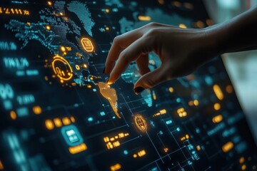 International Currency Exchange Digital Finance Investment Money Business Global Trade Technology Wealth Growth Online Market