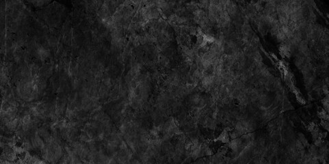 The old scratched grunge wall appears to be made of concrete, Black Marble stone concrete texture luxury background, Black rough wall background with scratch and cracks.