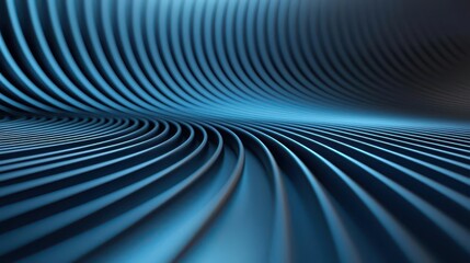 Lowdrag airflow structure forming a smooth, digital arc