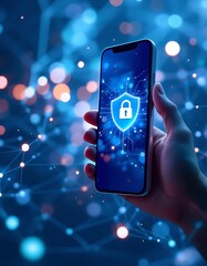 Mobile Phone Security App Digital Shield Protection