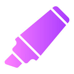 highlighter gradient icon