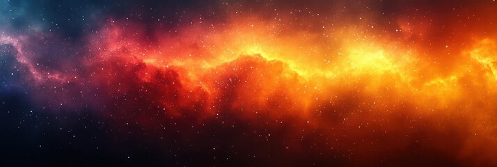 Naklejka premium Abstract Orange Fire Background Texture with Flames Smoke Autumn Colors of Red Yellow Vibrant Grunge Design