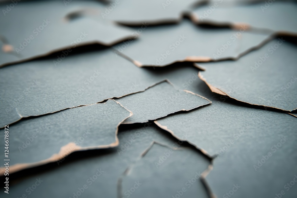 Poster a detailed view of a weathered, torn vintage paper surface featuring layers of faded advertisements,