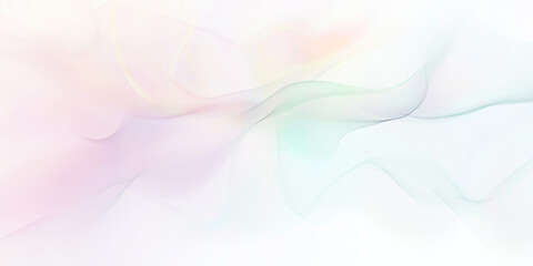 A soft, misty white backdrop with abstract shapes and colors blending gently together. This muted design evokes calmness and simplicity, ideal for wellness blogs, skincare product designs, or serene