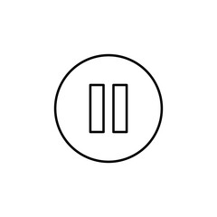 pause media player icon