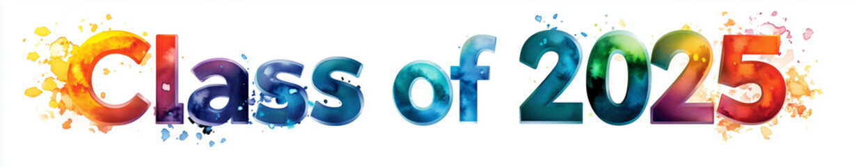 Class of 2025 graduation banner