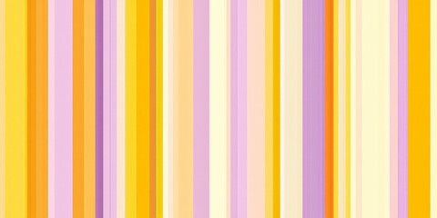 Obraz premium A non-seamless abstract background with bold stripes of sunshine yellow, lilac, and peach fuzz, offering a cheerful and nostalgic vibe reminiscent of classic 70s design.