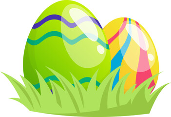 Easter Eggs Illustration