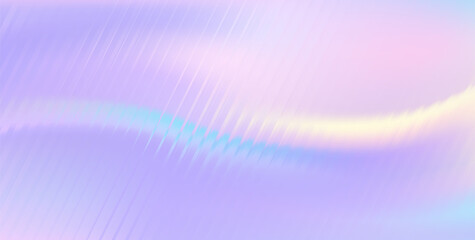 Vector Blurred holographic gradient background. Ribbed glass texture.