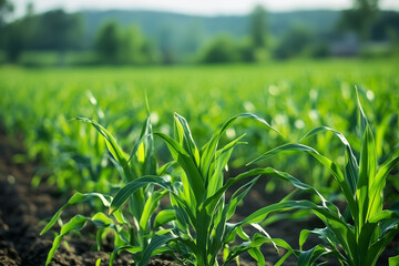 Obraz premium Landscape of Agriculture land