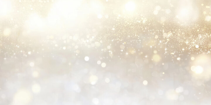 A light champagne glitter background with sparkling golden flecks that glimmer in the light. The subtle yet luxurious effect makes it perfect for wedding designs, premium branding, or elegant event