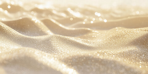 A subtle gold glitter texture, with fine shimmering particles that create a soft, refined effect. The light golden hue is ideal for minimalist branding, modern product packaging, or elegant event