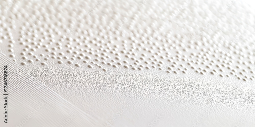 Poster white background with a lot of dots