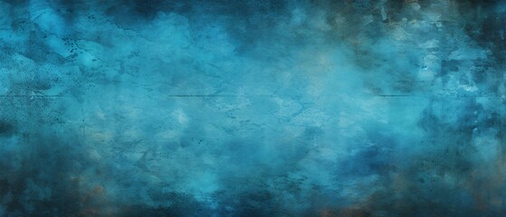 Obraz premium Professional Blue Grunge Background for Graphic Design Projects and Creative Artwork