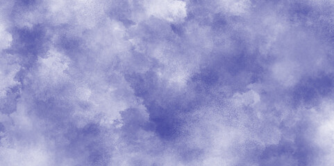 clous or smoke or fog in blurred texture, abstract white smoke is arranging randomly on blue background, blue watercolor texture surrounding with various clouds or fog, old and dusty blue grunge.