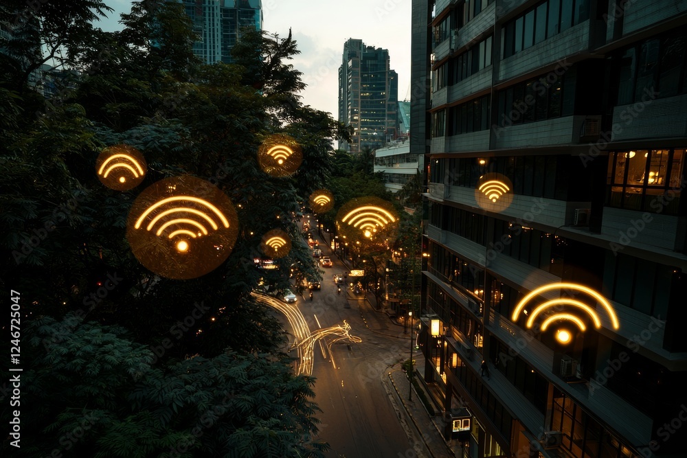 Poster wireless communication networks are essential components of smart cities, supporting the integration