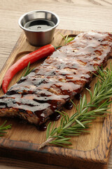 grilled pork ribs
