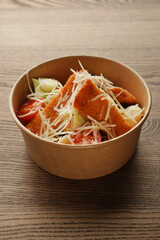 salad with meat