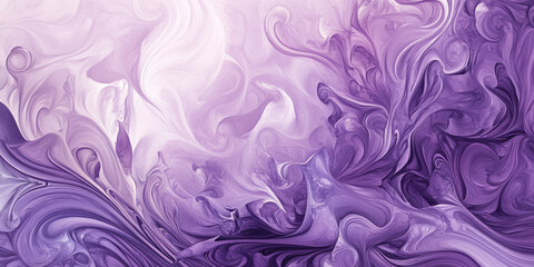 A surreal lilac abstract background with wavy, melting shapes and dreamy purple gradients, evoking a sense of fluid movement and creative expression.