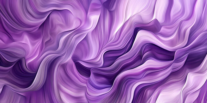 A surreal lilac abstract background with wavy, melting shapes and dreamy purple gradients, evoking a sense of fluid movement and creative expression.