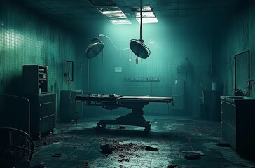 Ghostly Shadows Linger in a Spooky Surgery Suite