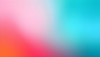 Fototapeta premium Gradient background, vibrant colors, pink to blue transition, soft blending, ethereal atmosphere, dreamy mood, pastel hues, abstract design, smooth color shift, digital art, minimalist composition