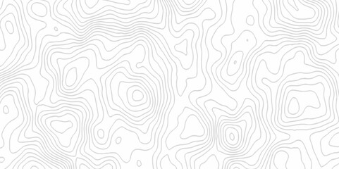 Obraz premium White topography topology vector white background fresh contour map texture. white seamless pattern Abstract background with a wave Topography and geography map grid abstract backdrop.