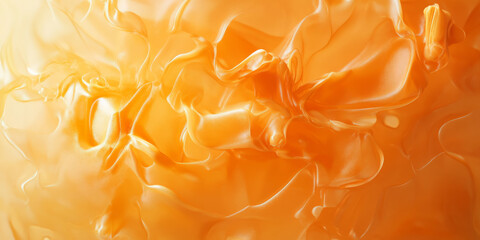 A golden orange background with soft gradient tones and a radiant glow, creating a magical, warm feel. Ideal for luxurious branding, event visuals, or romantic digital art.