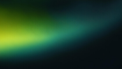 Fototapeta premium Black dark blue green emerald petrol teal lime yellow white abstract background. Color gradient ombre blend. Line stripe. Bright light flash glow glitter neon metallic. Noise grain mesh